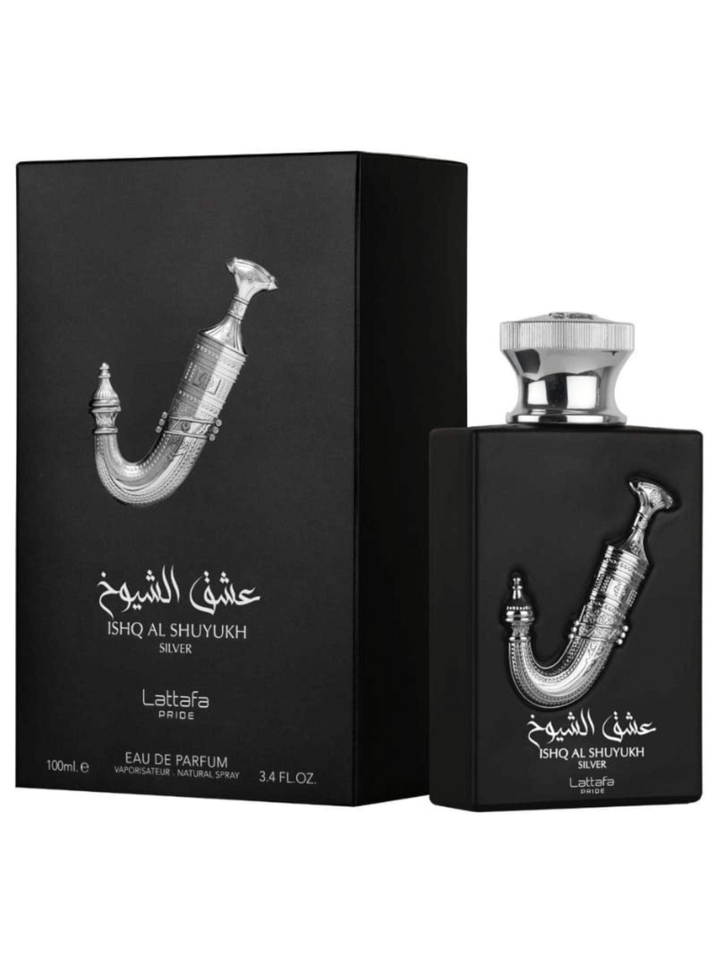PERFUME LATTAFA ISHQ AL SHUYUKH SILVER EDP 100ML-0