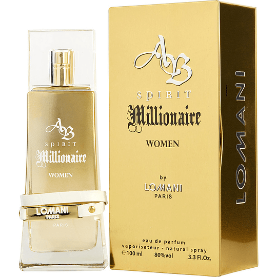 PERFUME  LOMANI SPIRIT MILLIONAIRE MUJER EDP 100ML-0