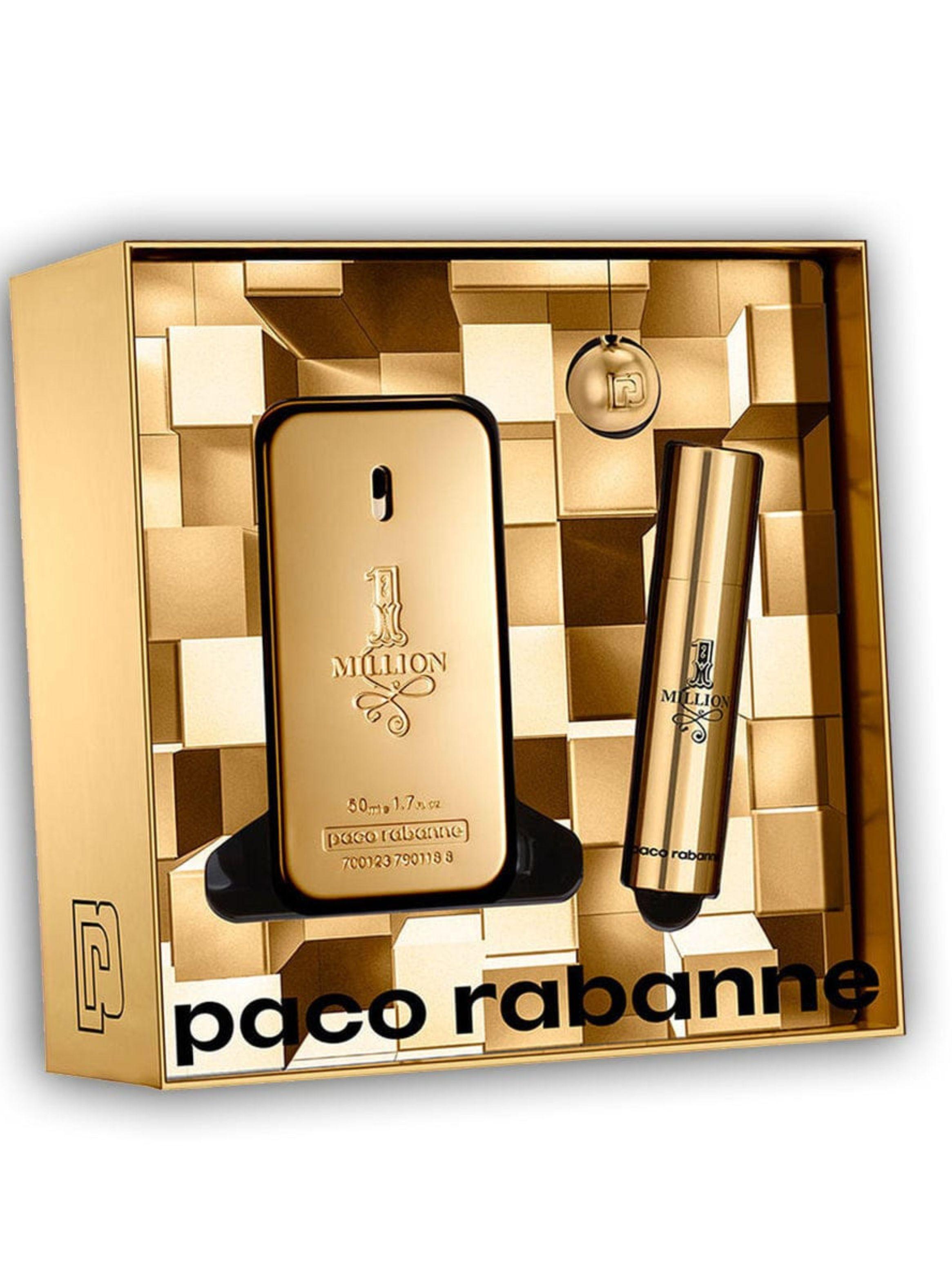 PERFUME PACO RABANNE ONE MILLION ESTUCHE EDT 50ML+10ML-0