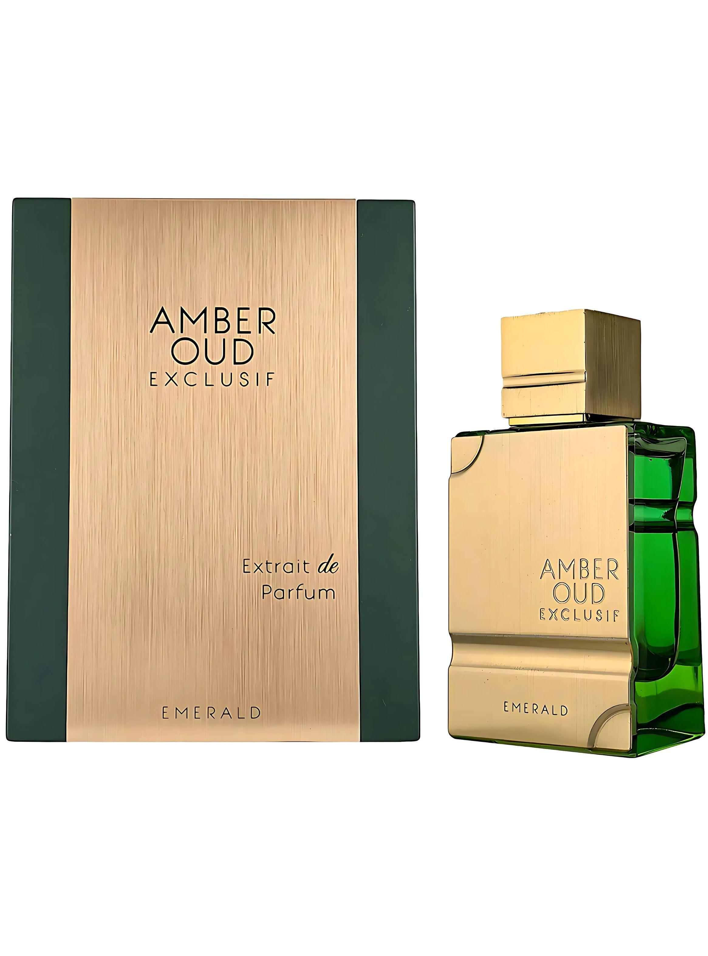 PERFUME  AL HARAMAIN AMBER OUD EXCLUSIF EMERALD EDP 60ML-1