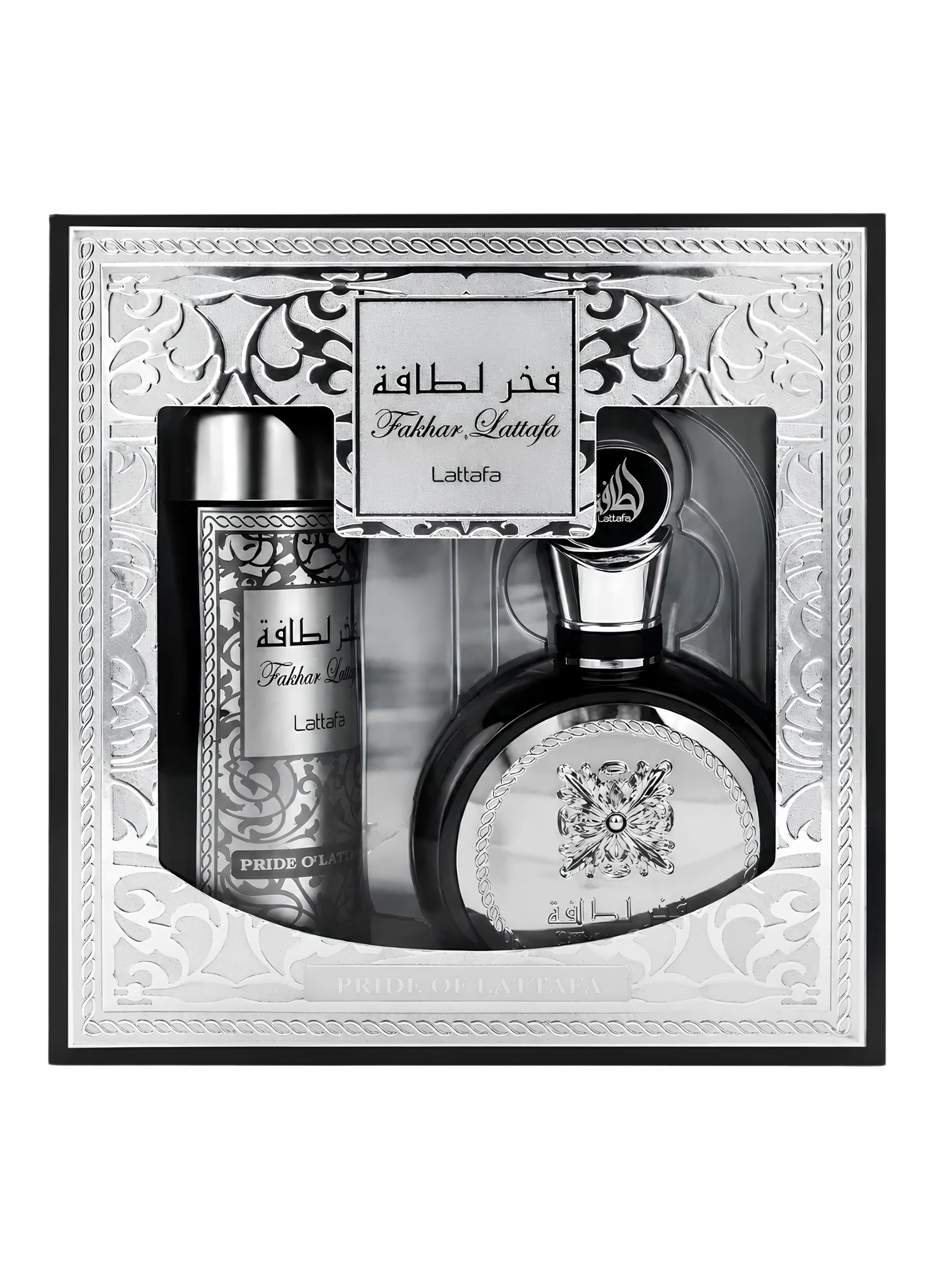 LATTAFA FAKHAR ESTUCHE EDP 100ML +DESODORANTE 200ML-0