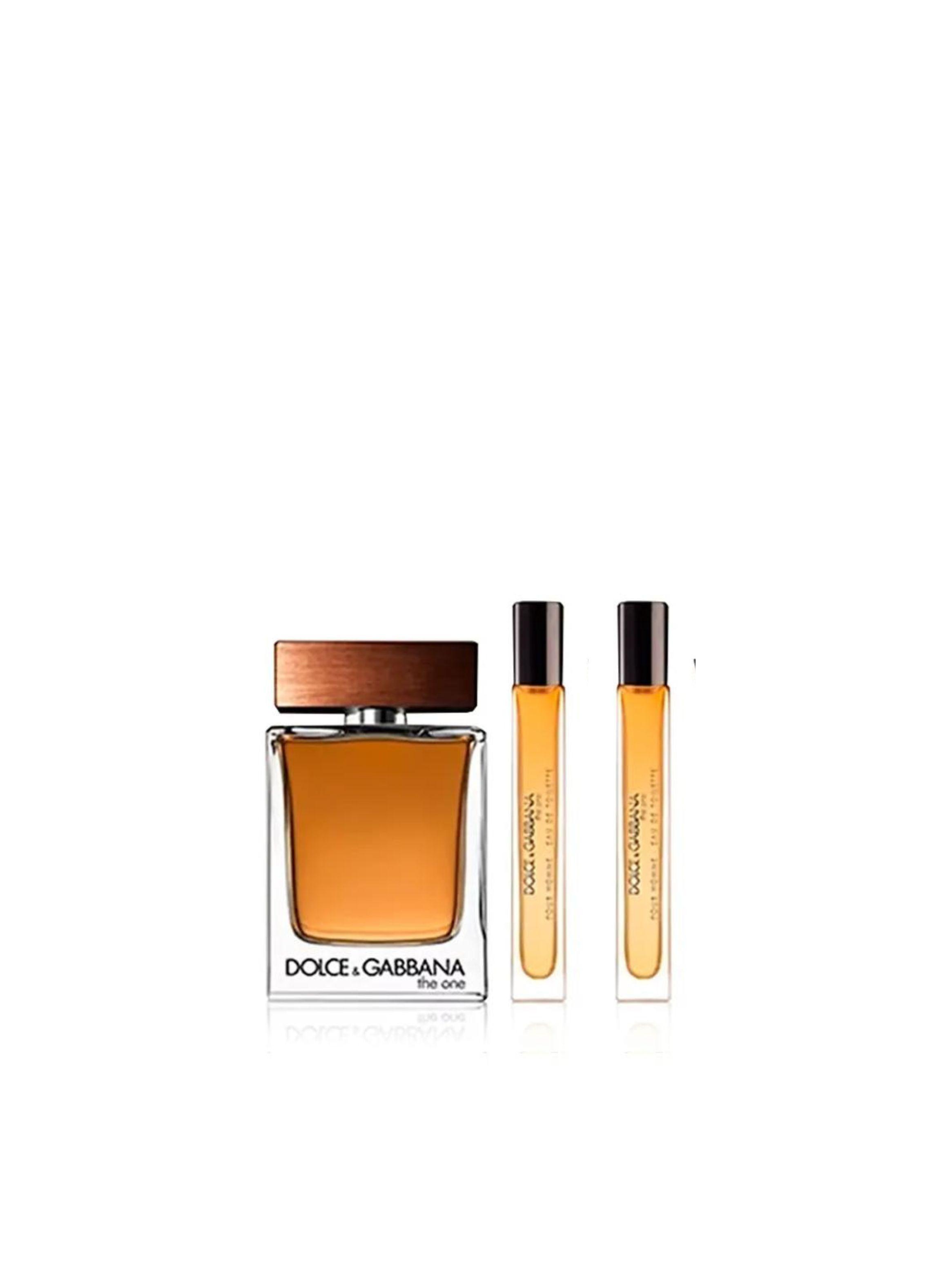 PERFUME DOLCE & GABBANA THE ONE POUR HOMME ESTUCHE EDT 100ML+MINI EDP 10ML+MINI EDT 10ML-1