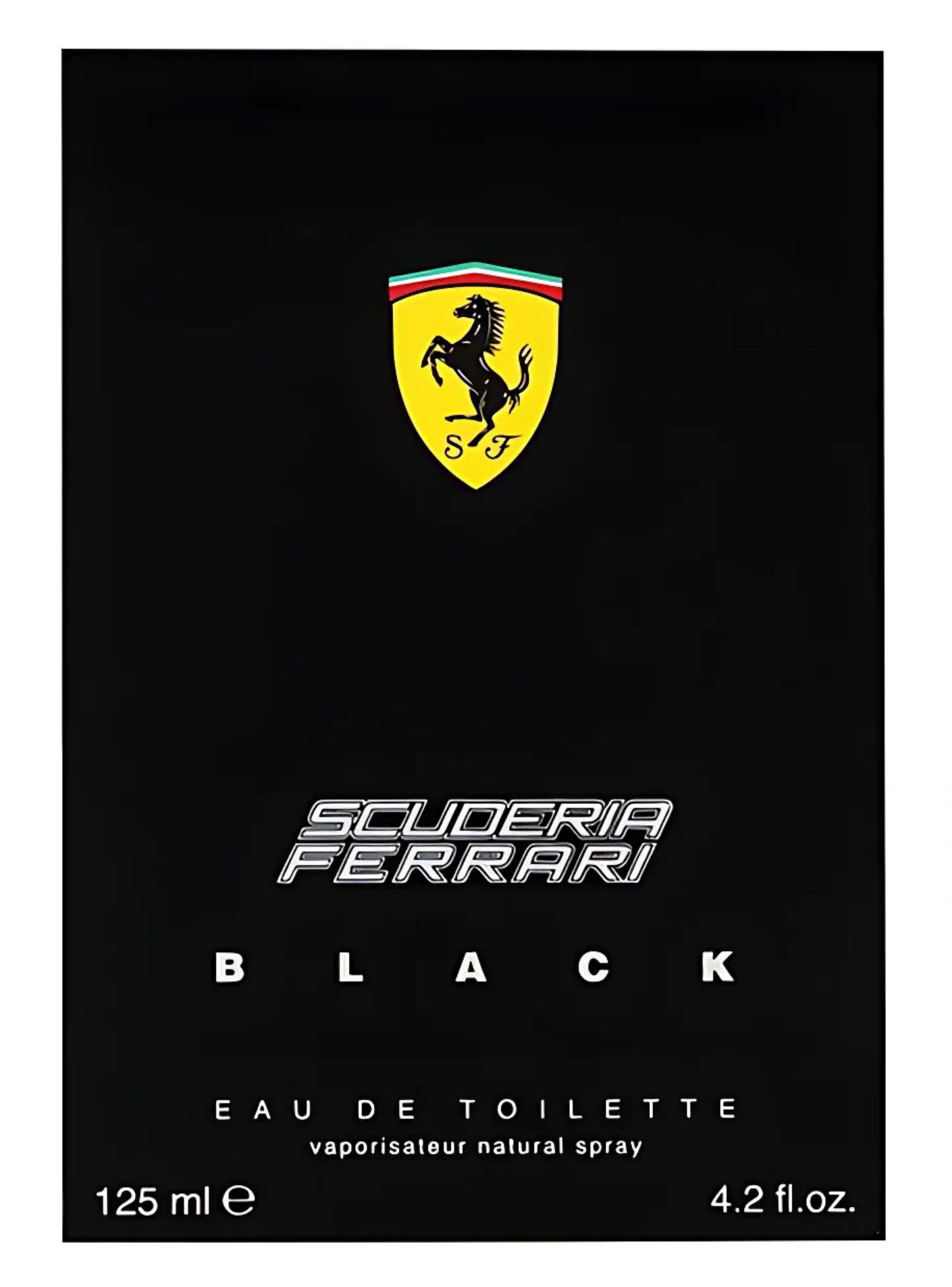 PERFUME  Ferrari Black Scuderia Edt 125ml-1
