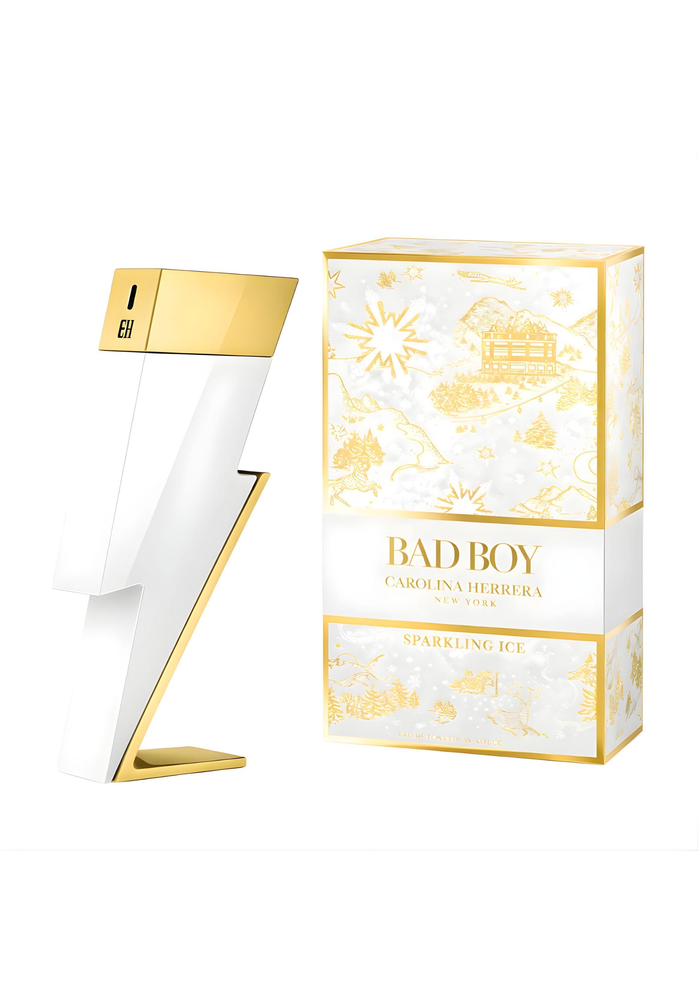 PERFUME CAROLINA HERRERA BAD BOY SPARKLING ICE EDT 100ML-0