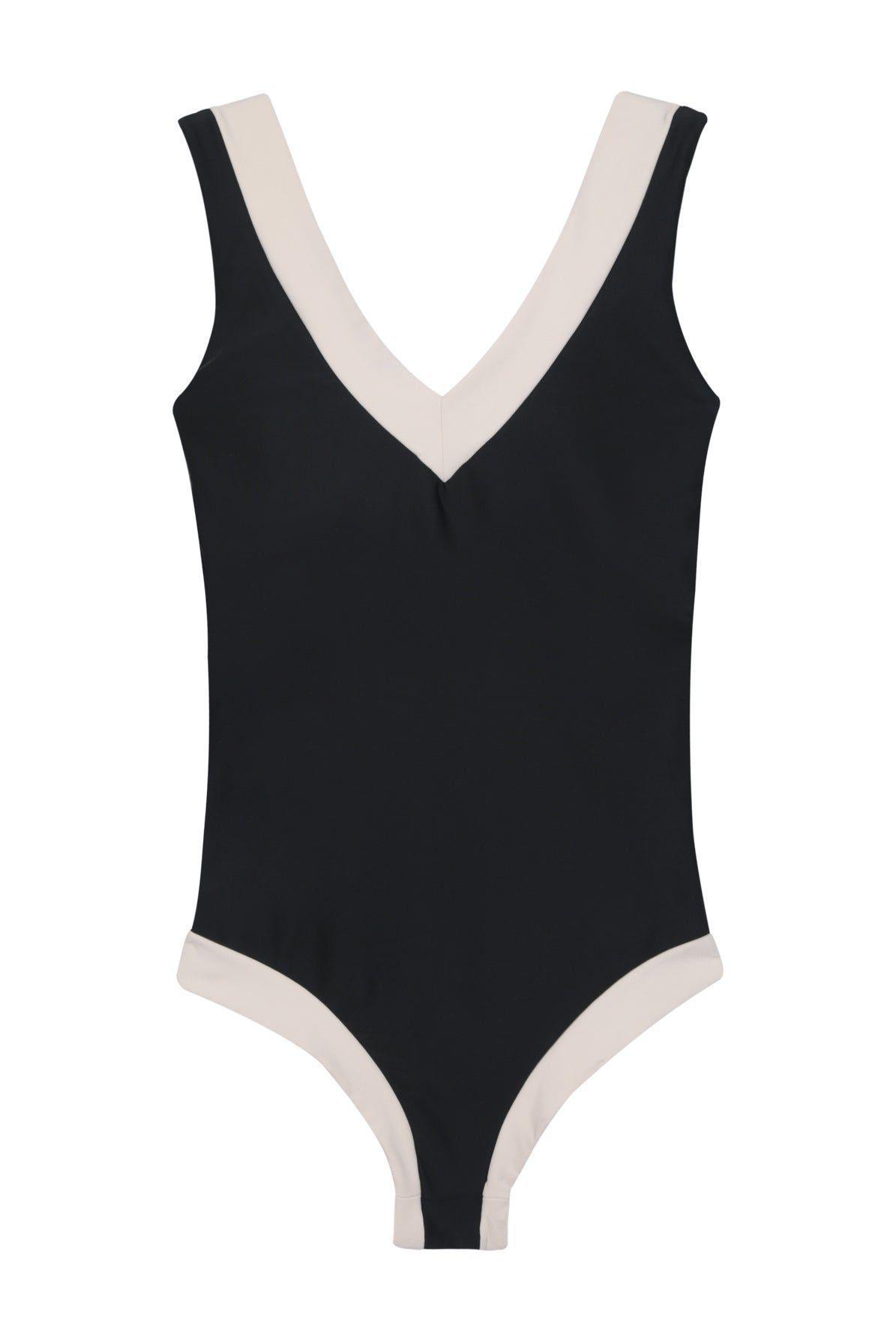 TRAJE DE BAÑO BALI NEGRO CON CREMA-6