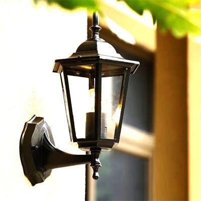  PACK DE 2 FAROLES EXTERIOR+AMPOLLETA 9+0W-2