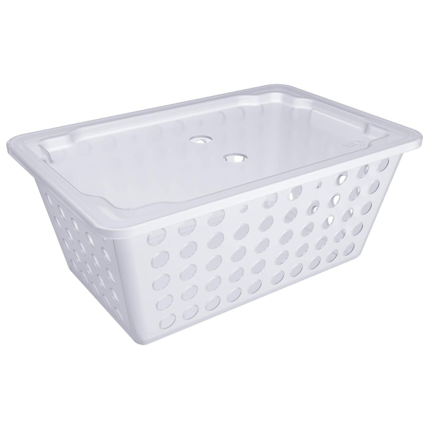 Cesta Organizadora con Tapa One Grande 4,7 L Natural -2