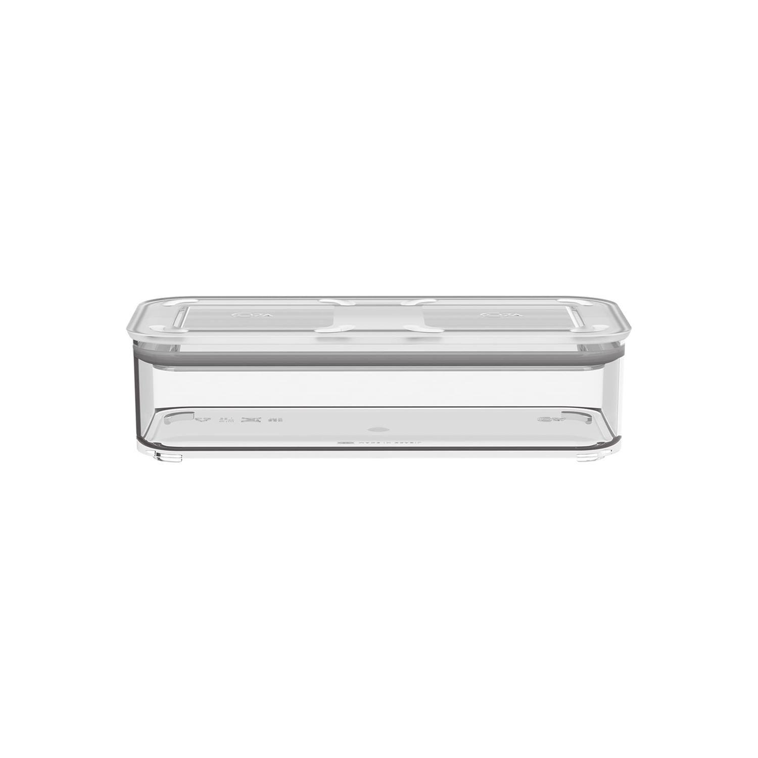 Contenedor Hermético Rectangular Modo 530ml Cristal -6