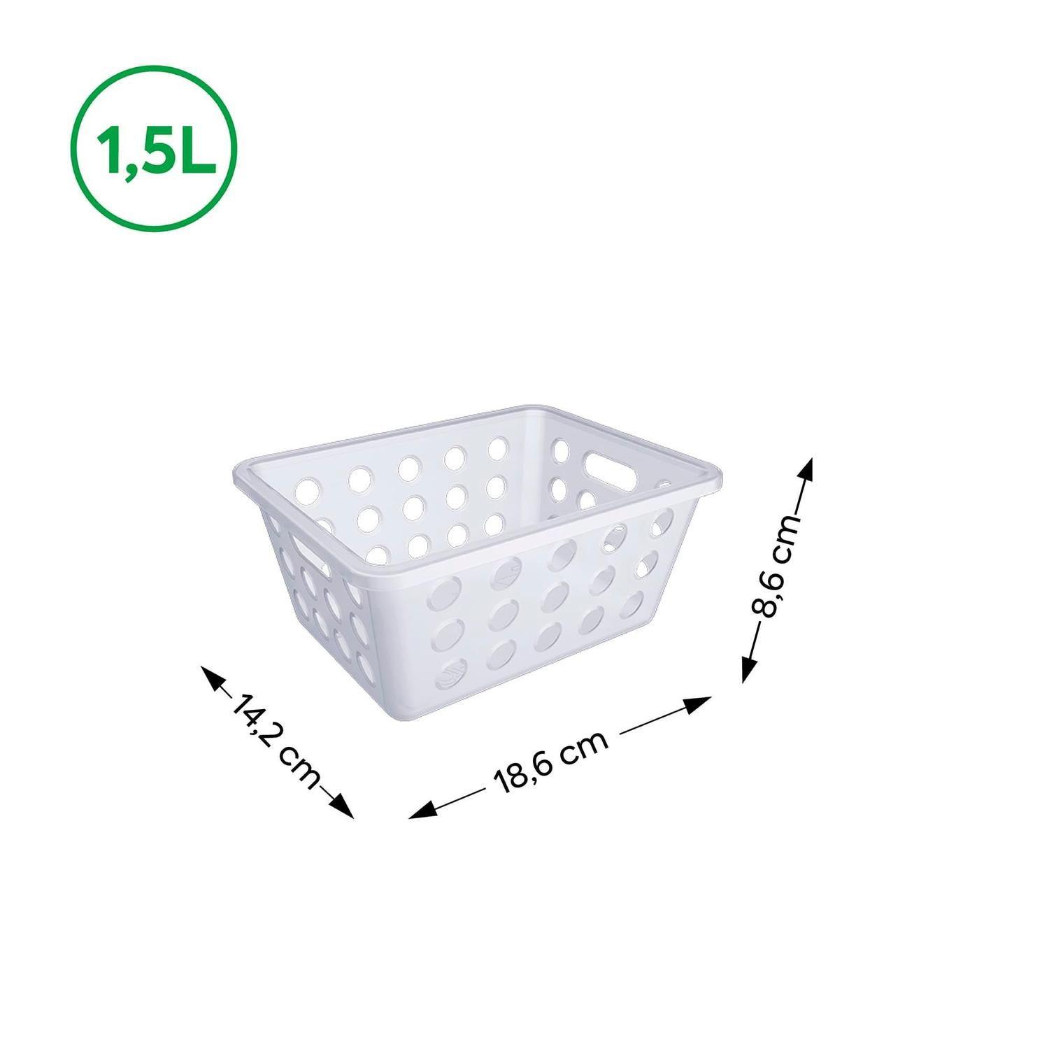 Cesta Organizadora One Pequeña 1,5 L Natural -2