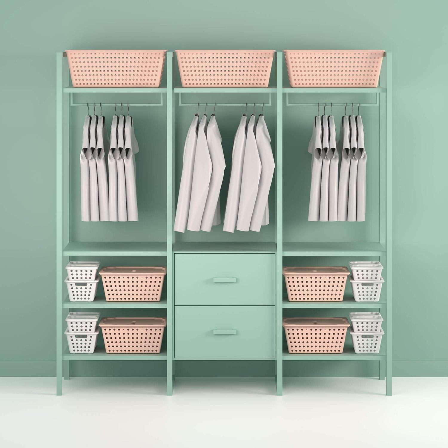 Cesta Organizadora One 38,6 L Negro -5
