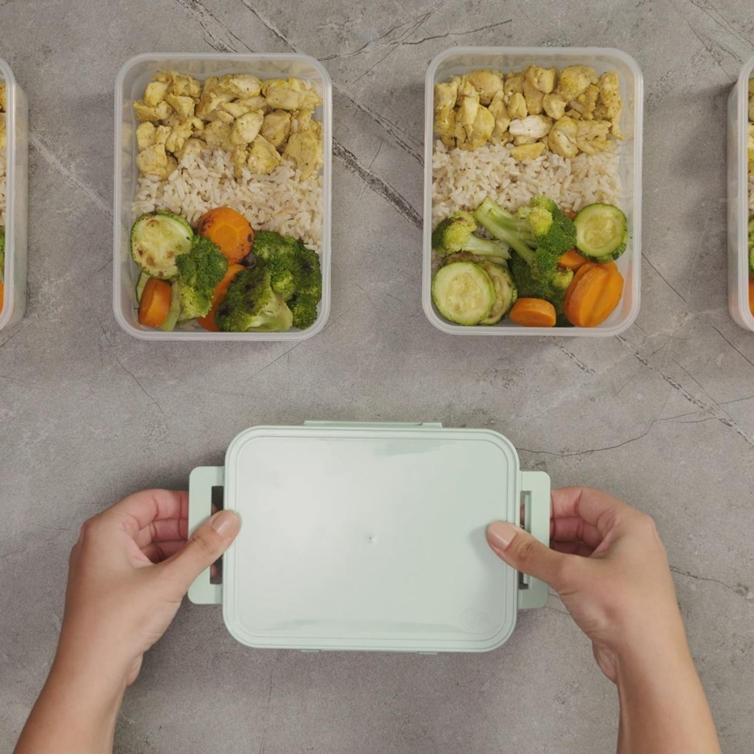 Contenedor Hermético Hug 2,4 L Natural -1