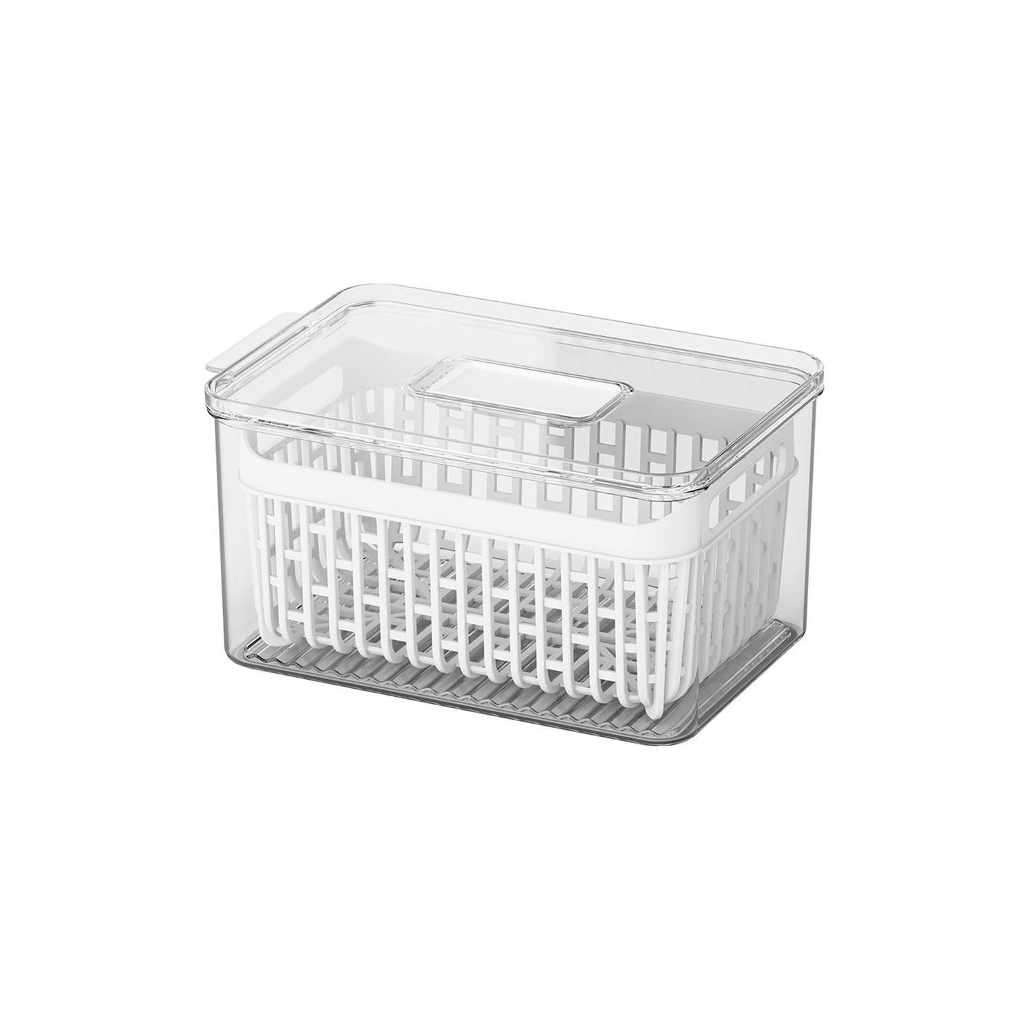 Organizador de Refrigerador con Cesta 3,2 L Dry Cristal -1