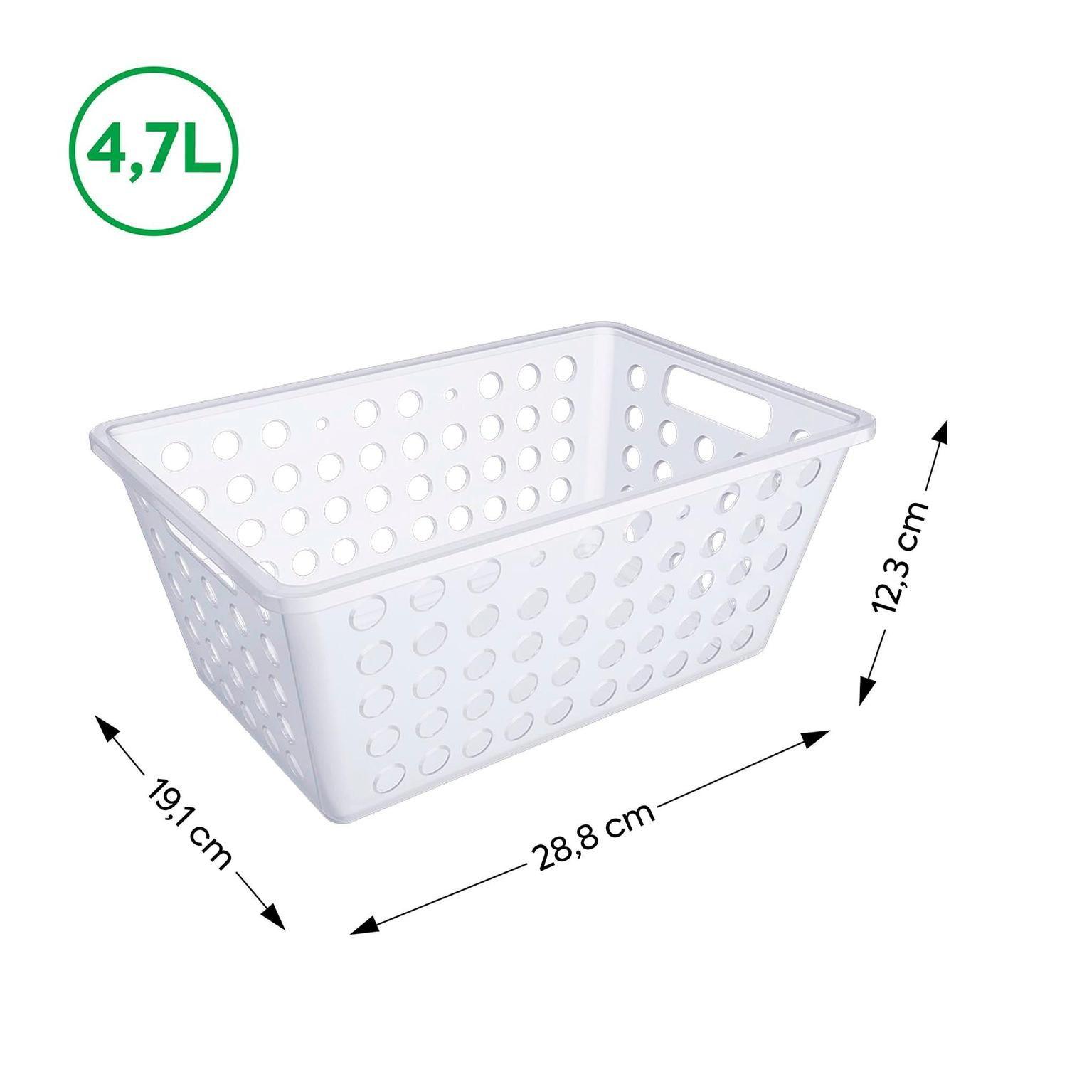 Cesta Organizadora One Grande 4,7 L Natural -2
