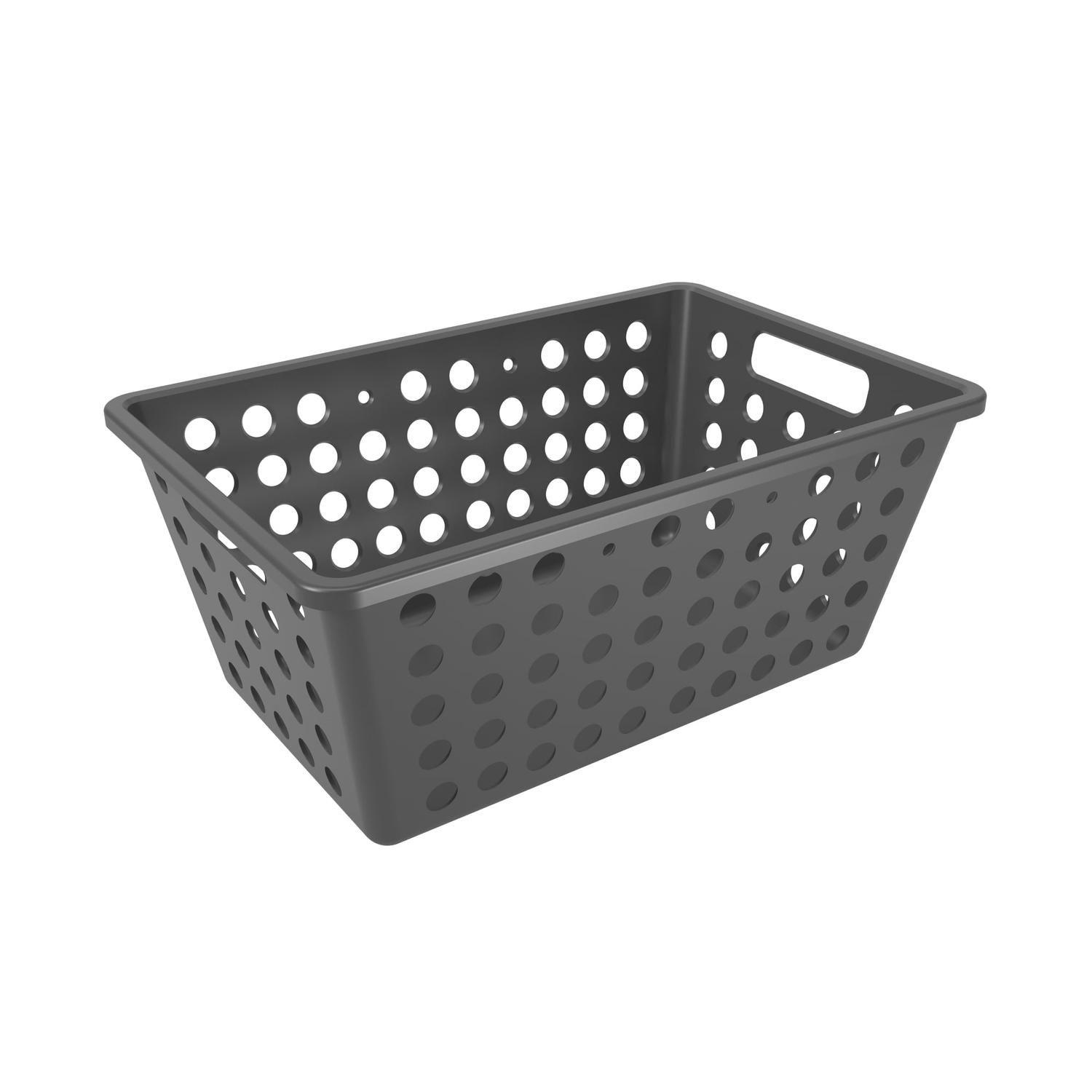 Cesta Organizadora One Grande 4,7 L Gris Grafito -2