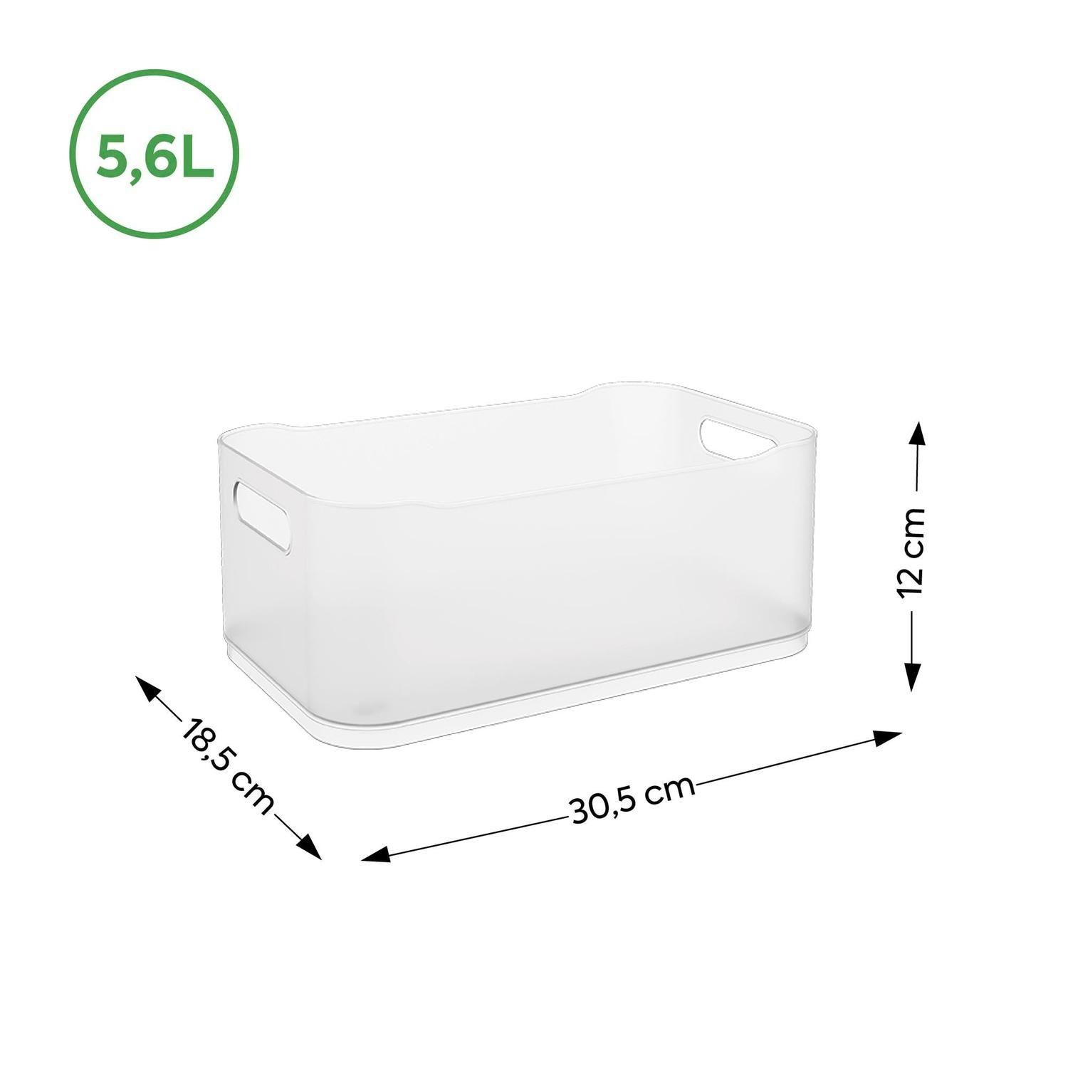 Caja Organizadora Fit Grande 5,6 L Natural -2