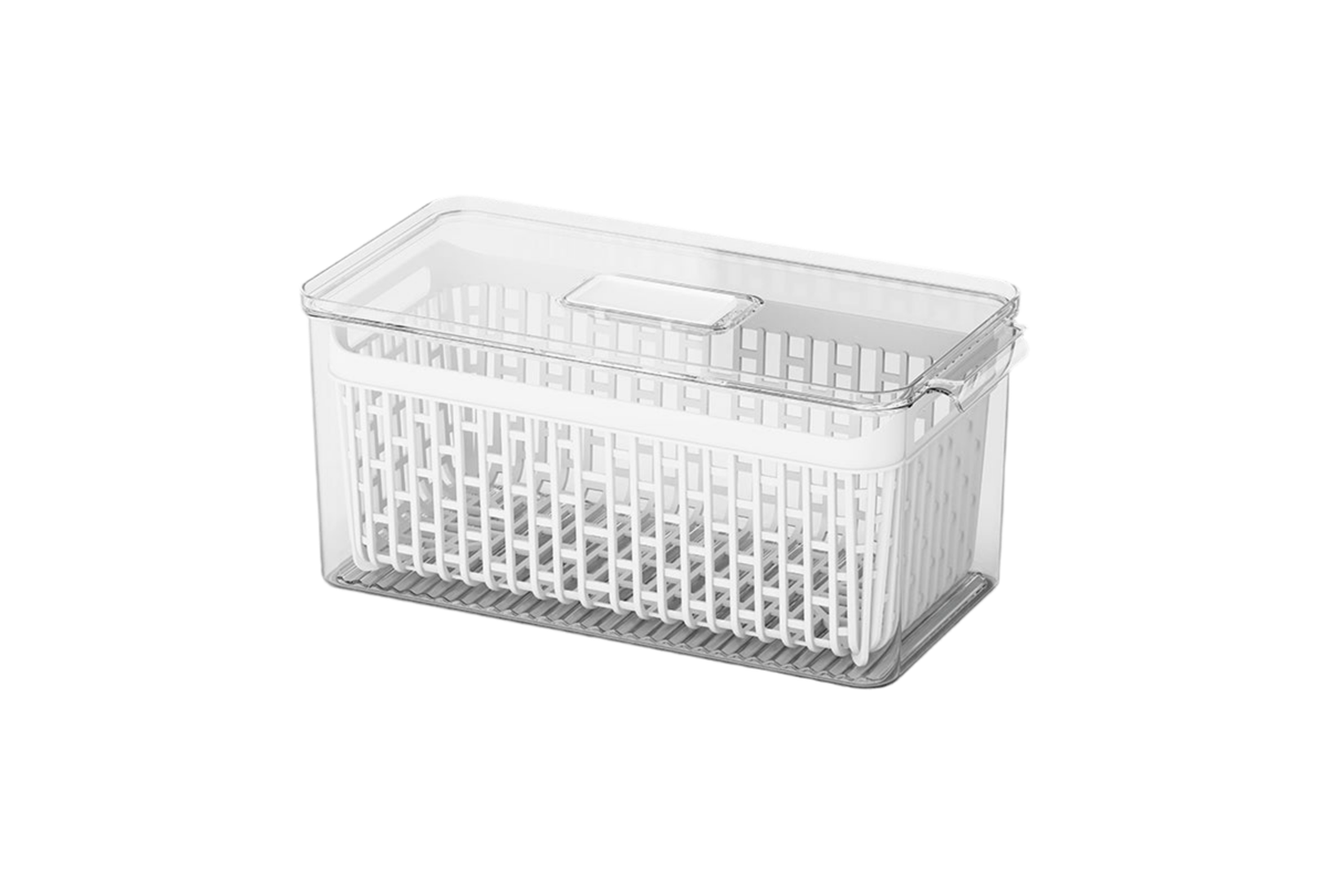 Organizador de Refrigerador con Cesta 6 L Dry Cristal -5