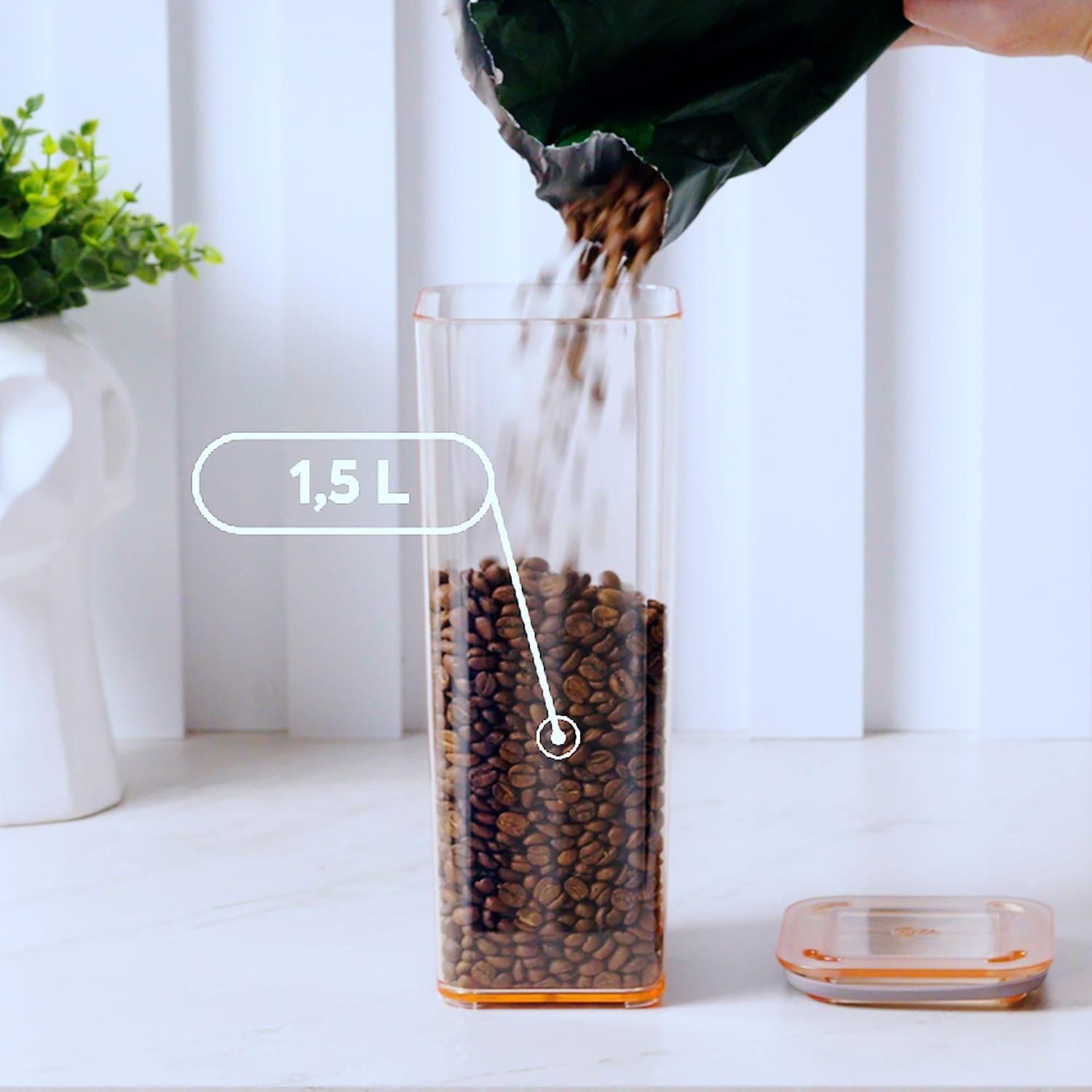 Contenedor Hermético Modo 1,5 L Cristal -2