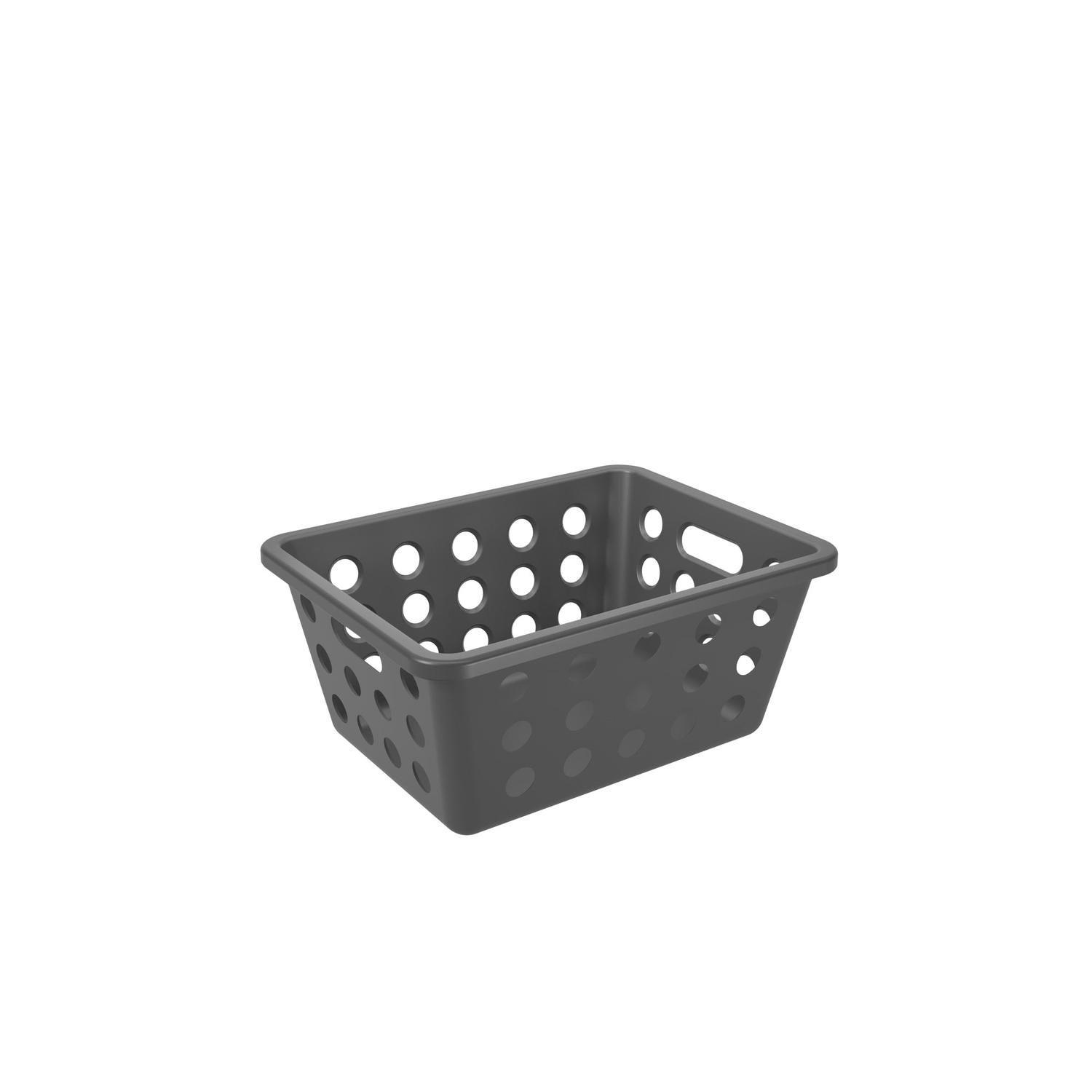 Cesta Organizadora One Pequeña 1,5 L Gris Grafito -2