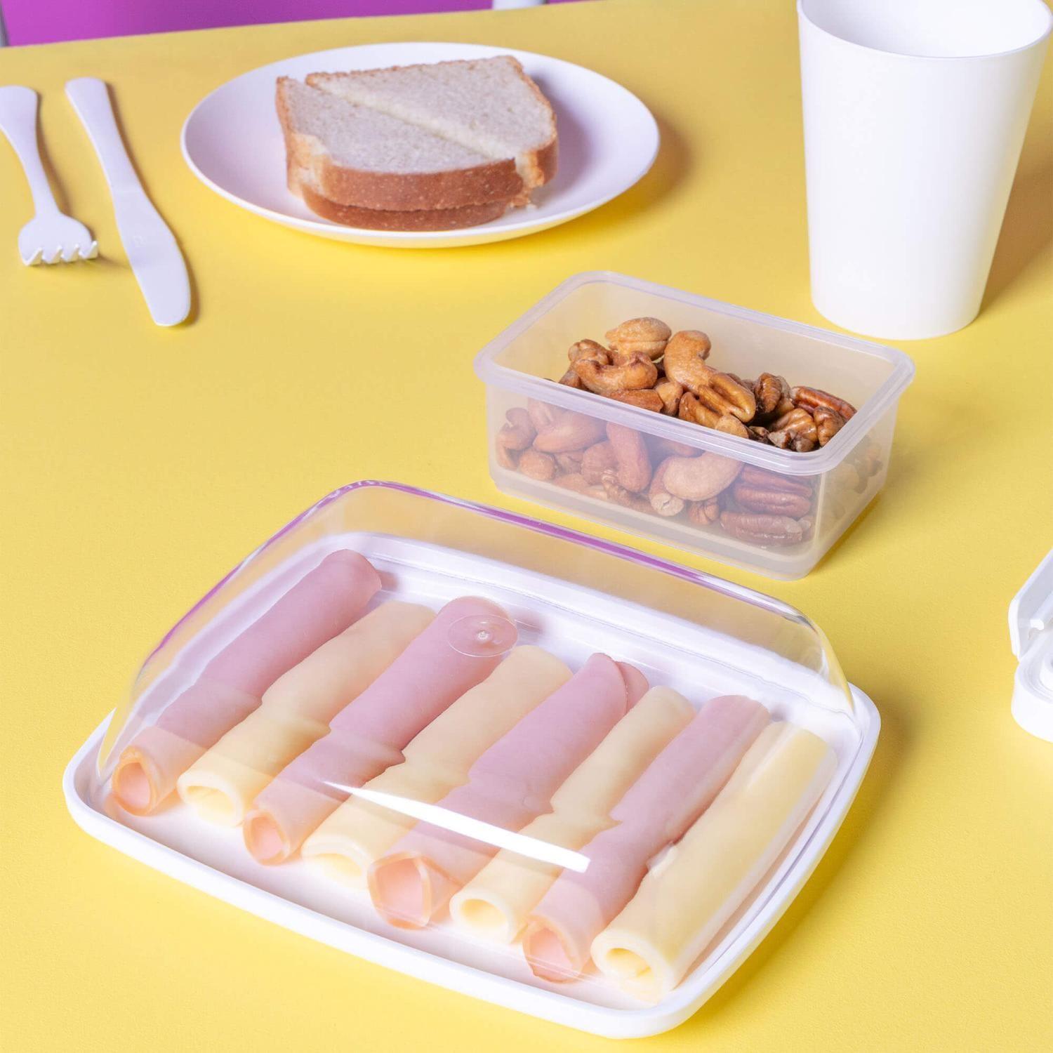 Contenedor para Jamón/Queso Cozy Blanco -2