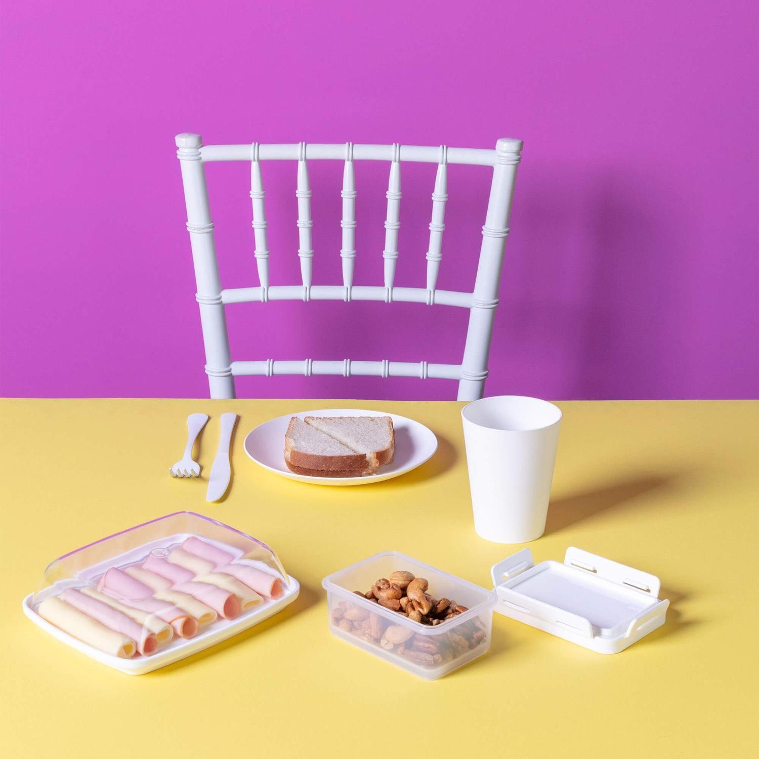 Contenedor para Jamón/Queso Cozy Blanco -1