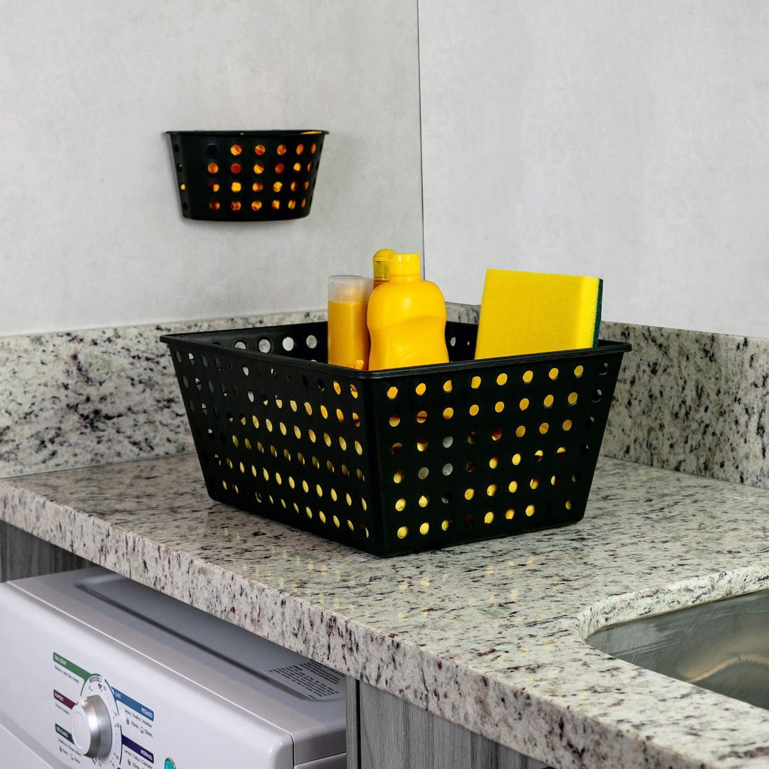 Cesta Organizadora One Grande 4,7 L Negro -6