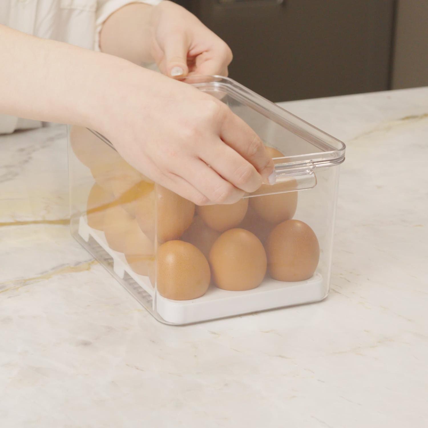 Organizador de Huevos con Tapa Dry 24 Unidades -6