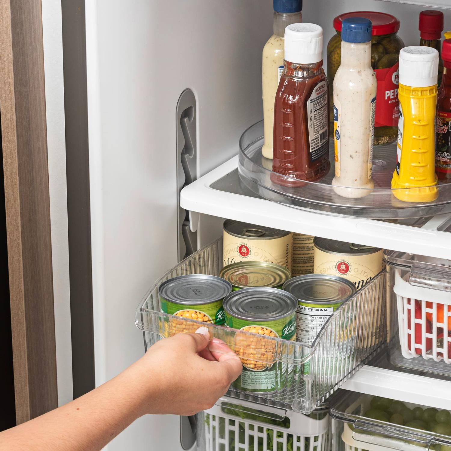 Organizador con Ruedas New Retrô Grande 2,6 L Cristal -3