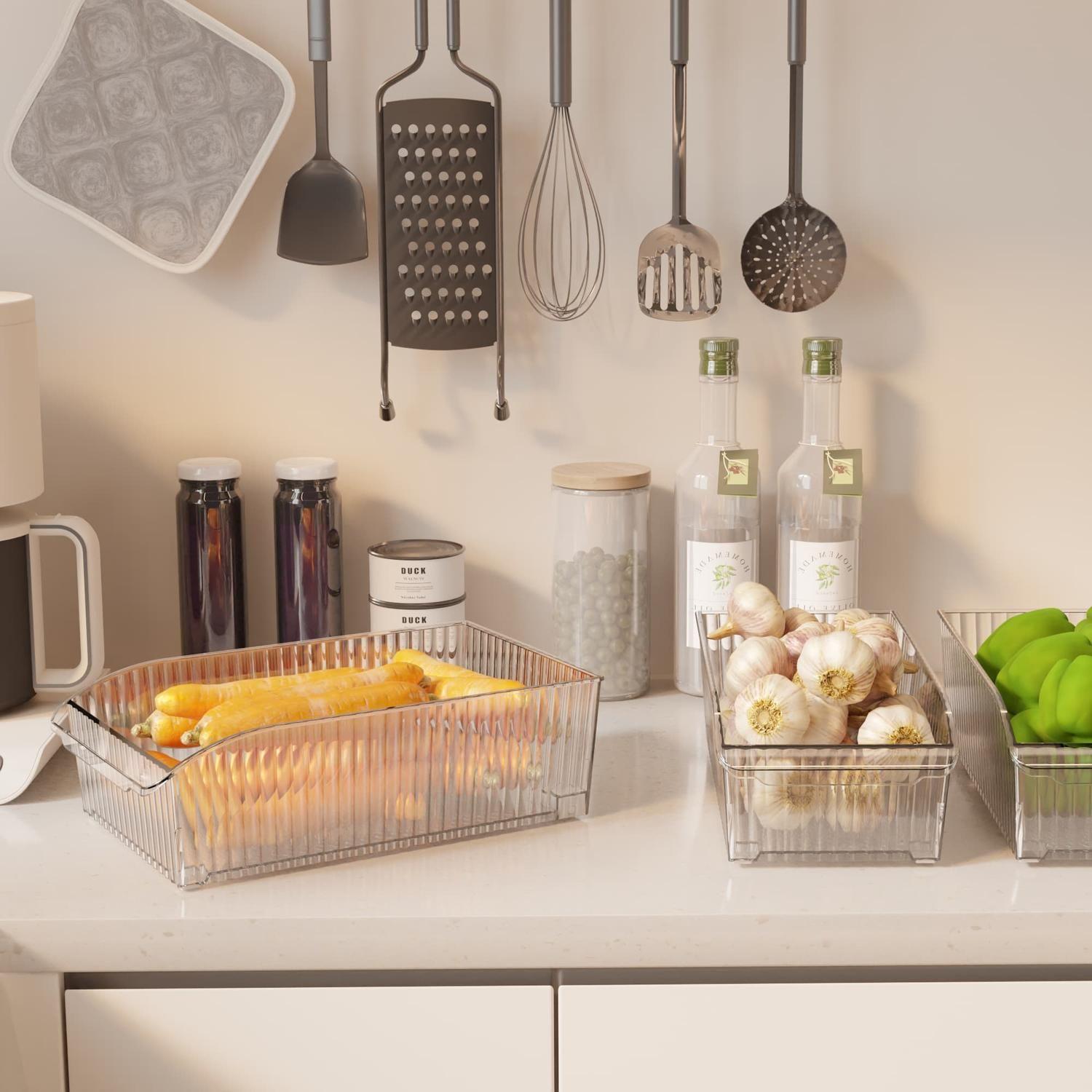 Organizador con Ruedas New Retrô Grande 2,6 L Cristal -6