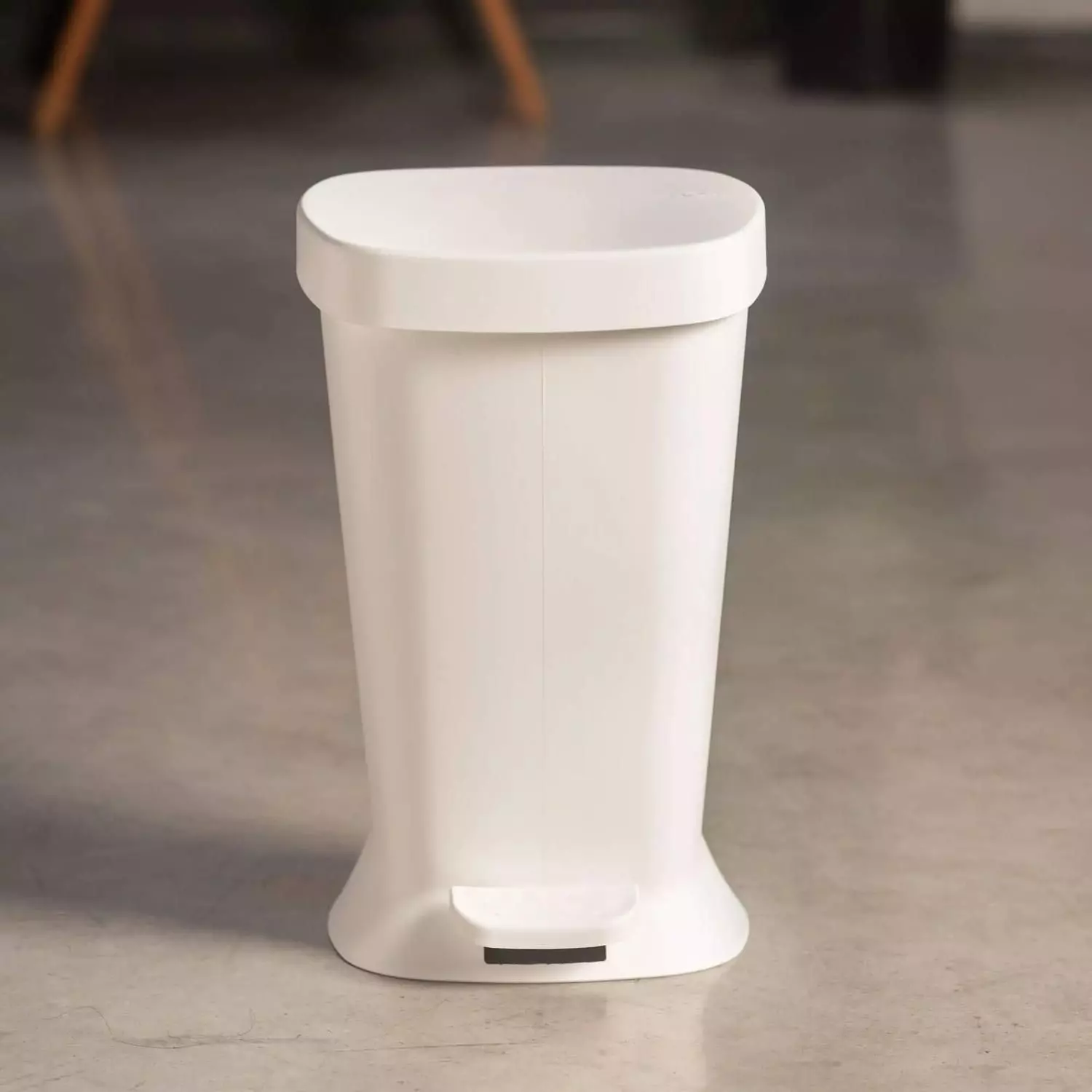 Basurero con Pedal New Square 5 L Gris Grafito -2