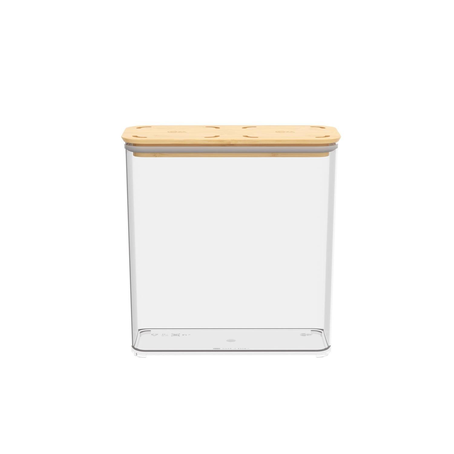 Contenedor Hermético Rectangular Modo Bambú 2,7L -5