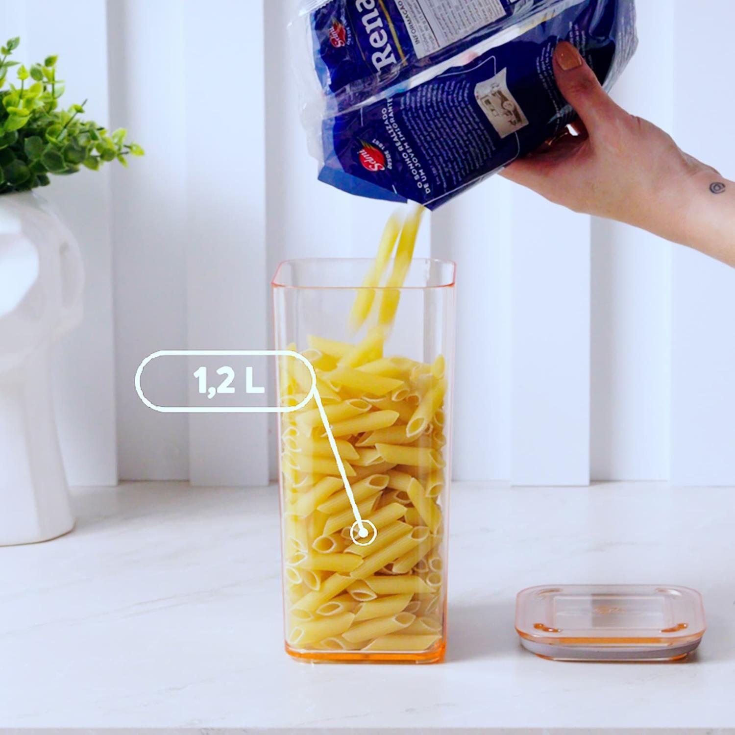 Contenedor Hermético Modo 1,2 L Cristal -3