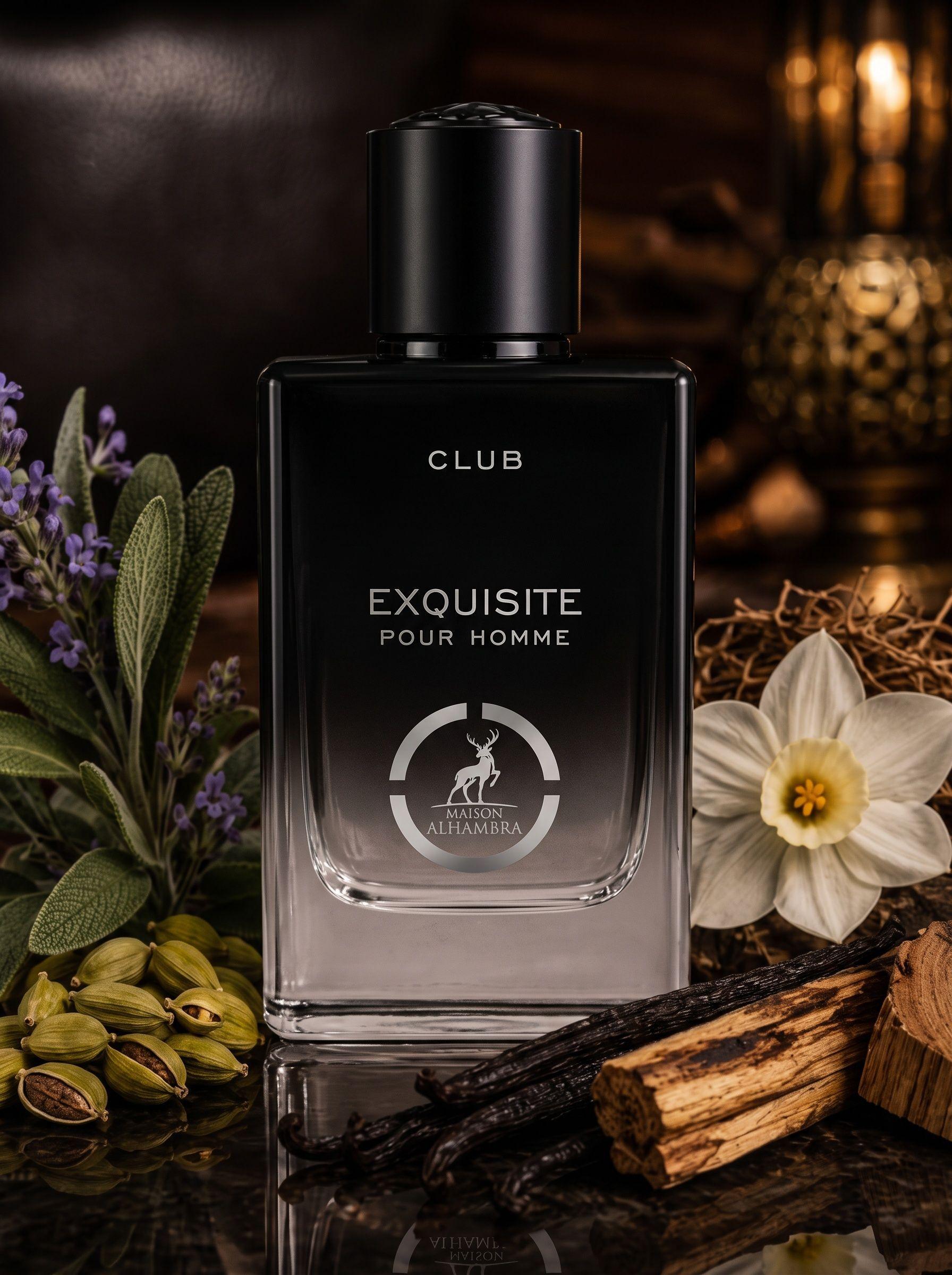 Perfume Árabe Hombre Maison Alhambra Exquisite Club Pour Homme EDP 100 ml-2