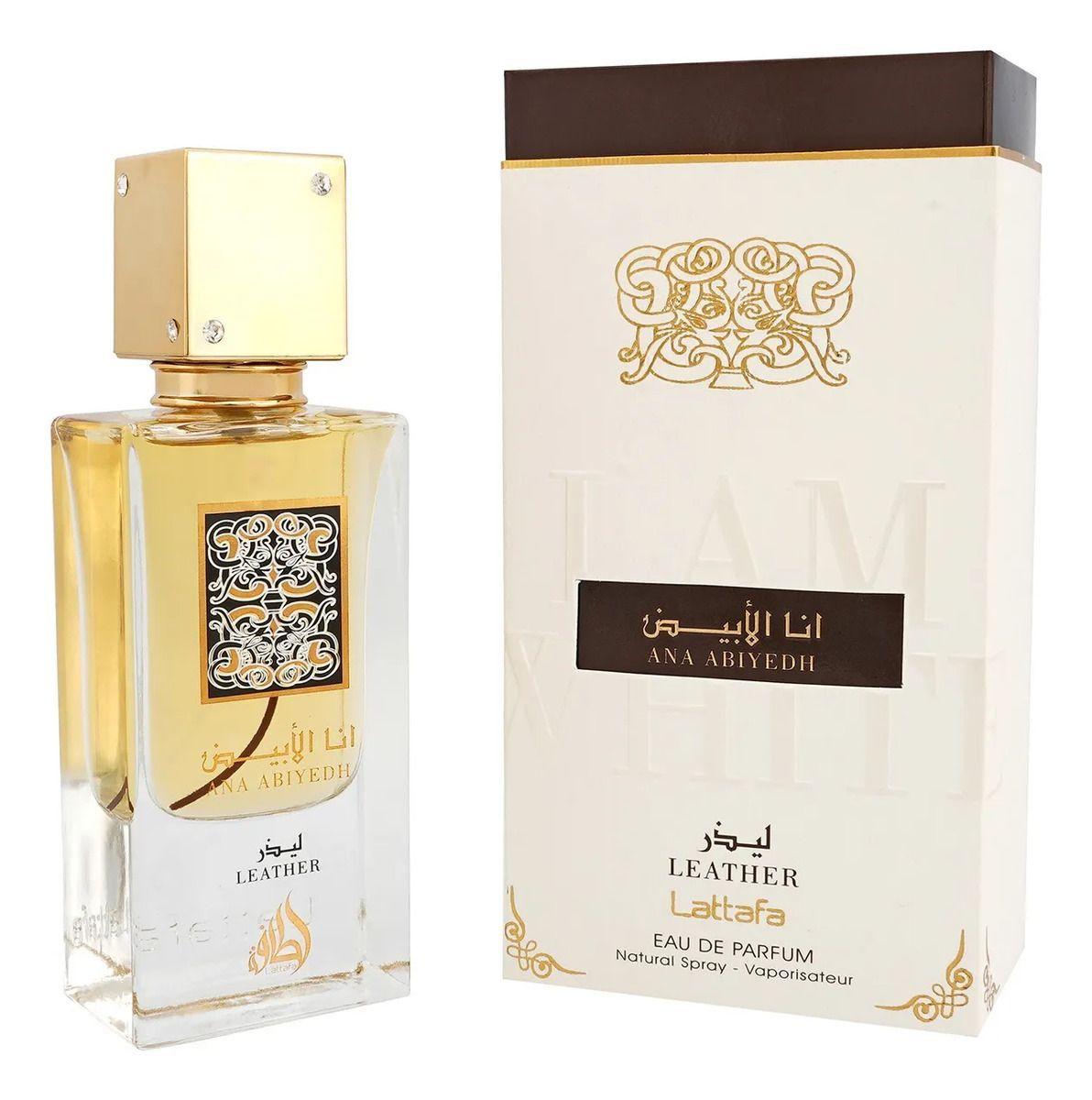 Perfume Árabe Lattafa Ana Abiyedh Leather EDP 60 ML-0