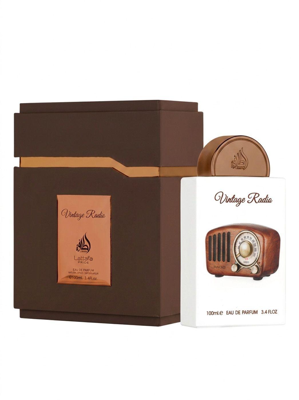 Perfume Árabe Unisex Lattafa Vintage Radio EDP 100 ML -0