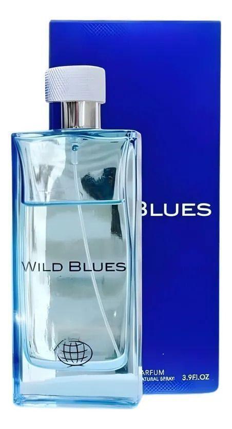 Perfume Árabe Hombre Fragrance World Wild Blues EDP 115Ml -1
