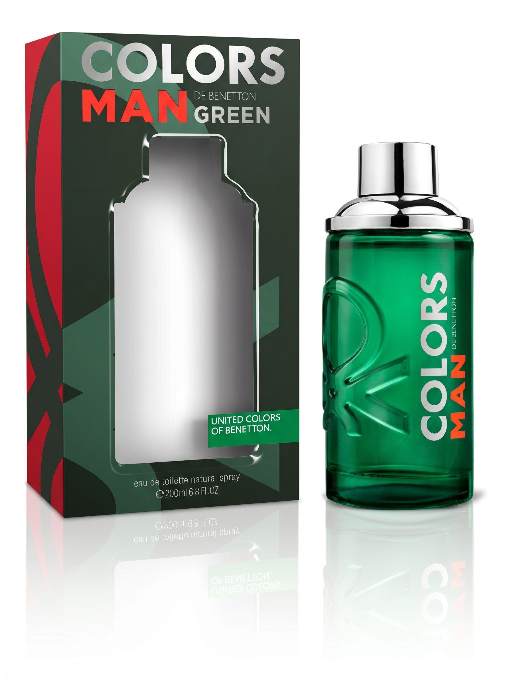 Perfume Hombre Benetton Colors Man Green EDT 200 ML-0