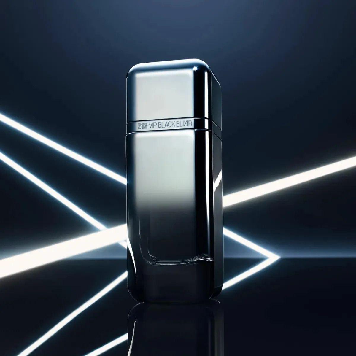 Perfume Hombre Carolina Herrera 212 Vip Black Elixir EDP 50 ml -2