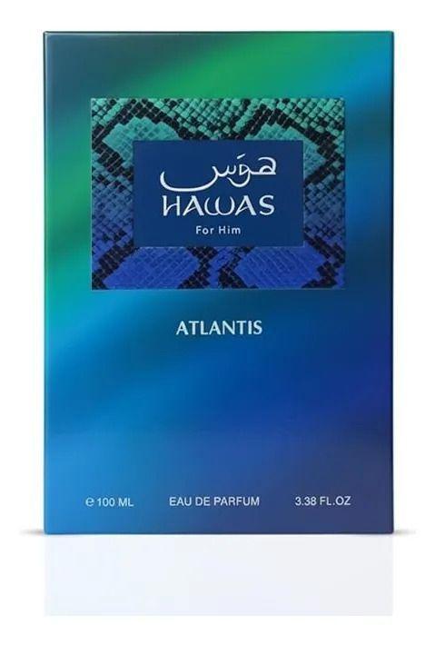 Perfume Árabe Hombre Rasasi Hawas For Him Atlantis EDP 100 ml -2