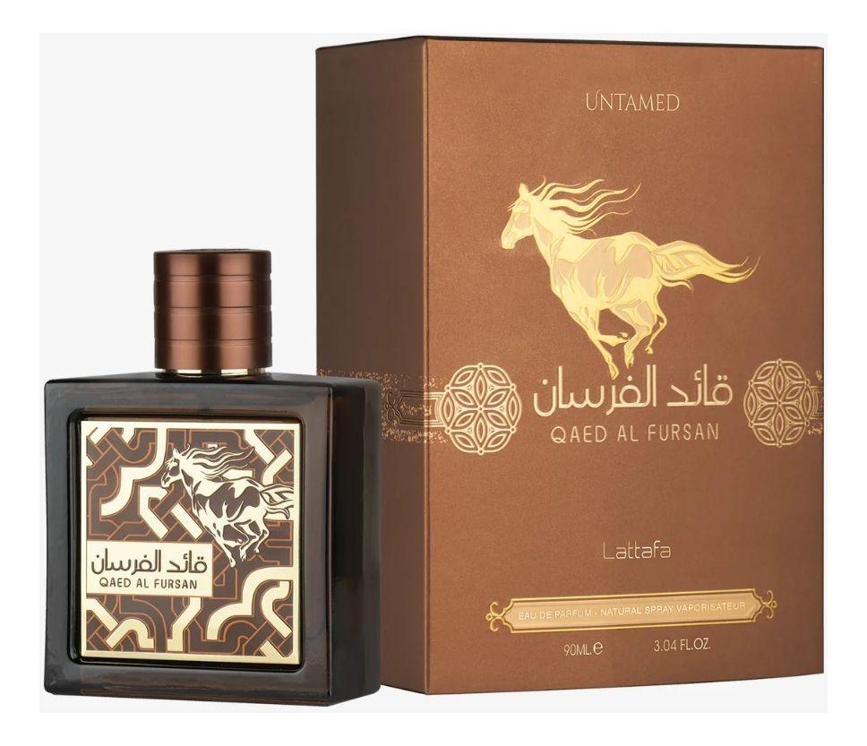 Perfume Árabe Unisex Lattafa Qaed Al Fursan Untamed 90ML EDP -2