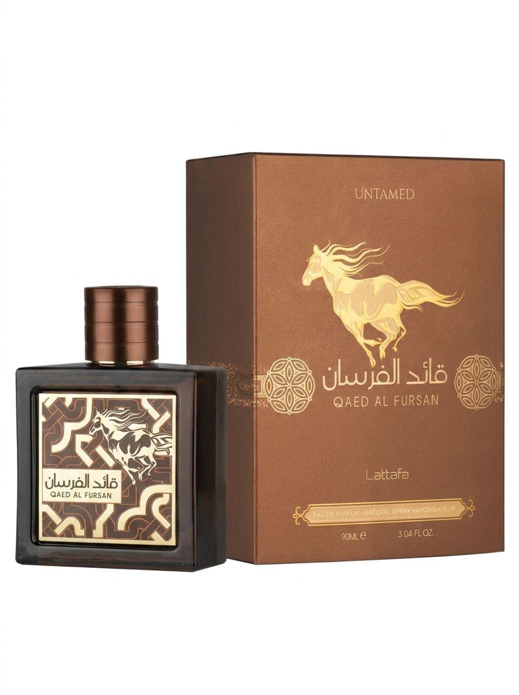 Perfume Árabe Unisex Lattafa Qaed Al Fursan Untamed 90ML EDP -0