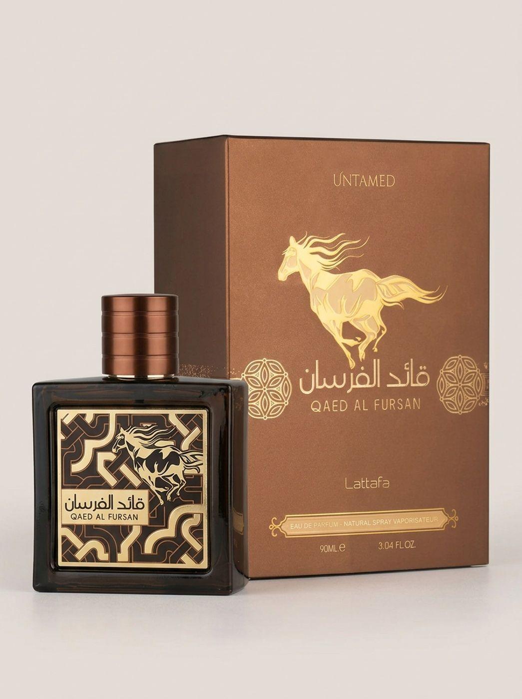 Perfume Árabe Unisex Lattafa Qaed Al Fursan Untamed 90ML EDP -2