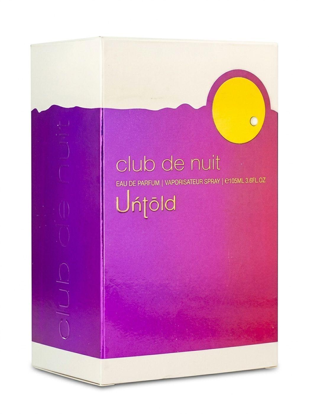 Perfume Árabe Unisex Armaf Club de Nuit Untold EDP Unisex 105 ML -3