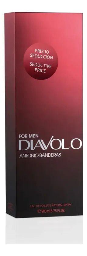 Perfume Hombre Antonio Banderas Diavolo EDT 200 ML -2