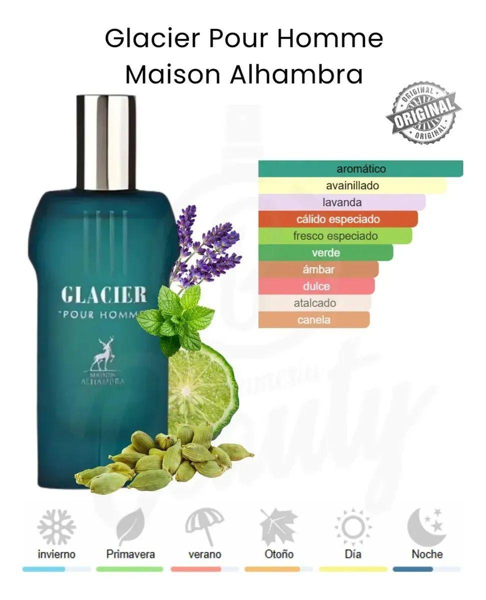 Perfume Árabe Hombre Maison Alhambra Glacier Pour Homme EDP 30 ml -2
