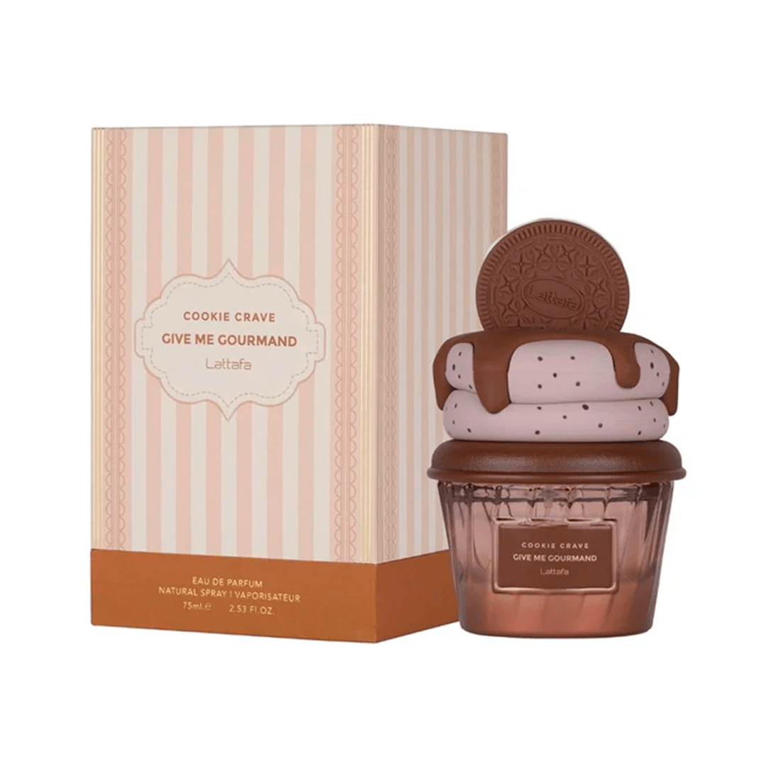 Perfume Árabe Unisex Lattafa Give Me Gourmand Cookie Crave EDP 75 ml -0