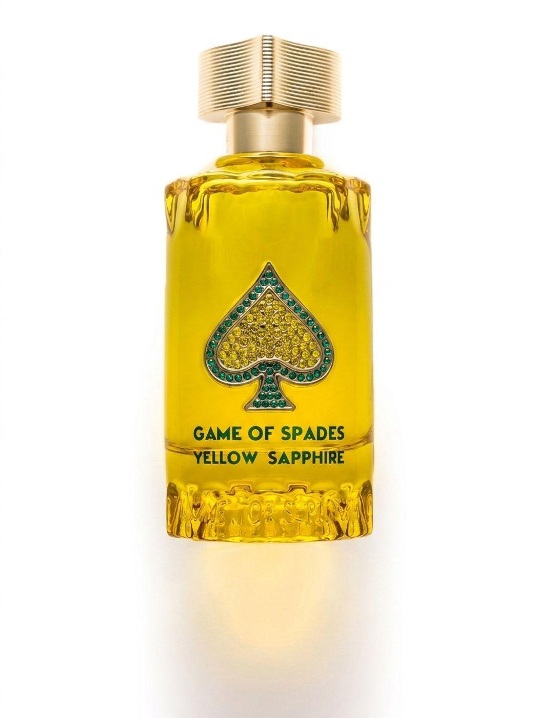 Perfume Árabe Unisex Jo Milano Paris Game Of Spade Yellow Sapphire Parfum 100 ML -1