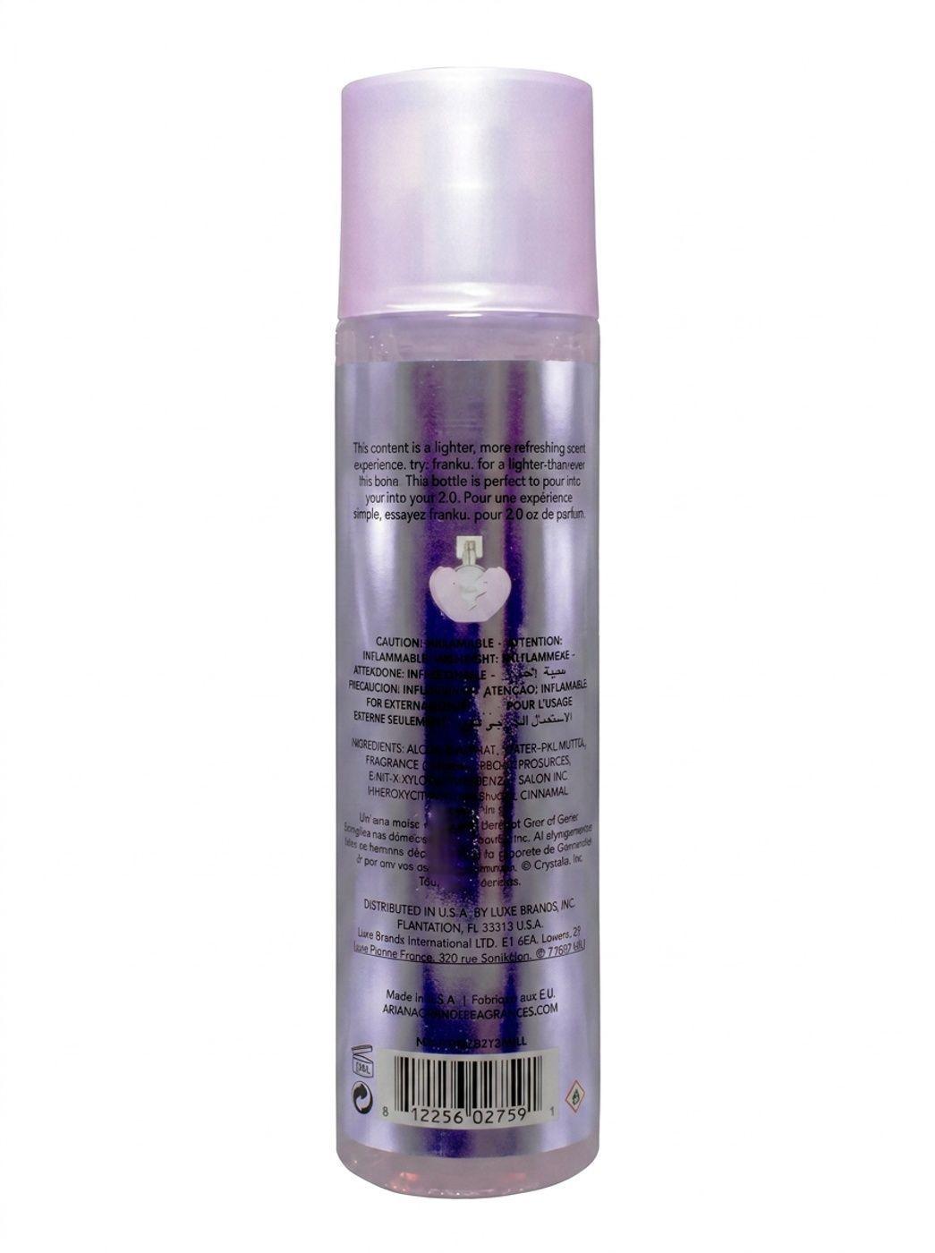 Body Mist Mujer Ariana Grande Thank U Next 2.0 236 ML -1