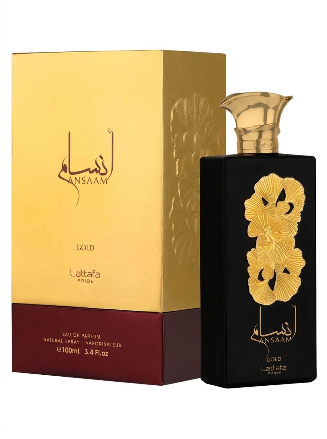 Perfume Árabe Unisex Lattafa Pride Ansaam Gold Unisex EDP 100 ML -0