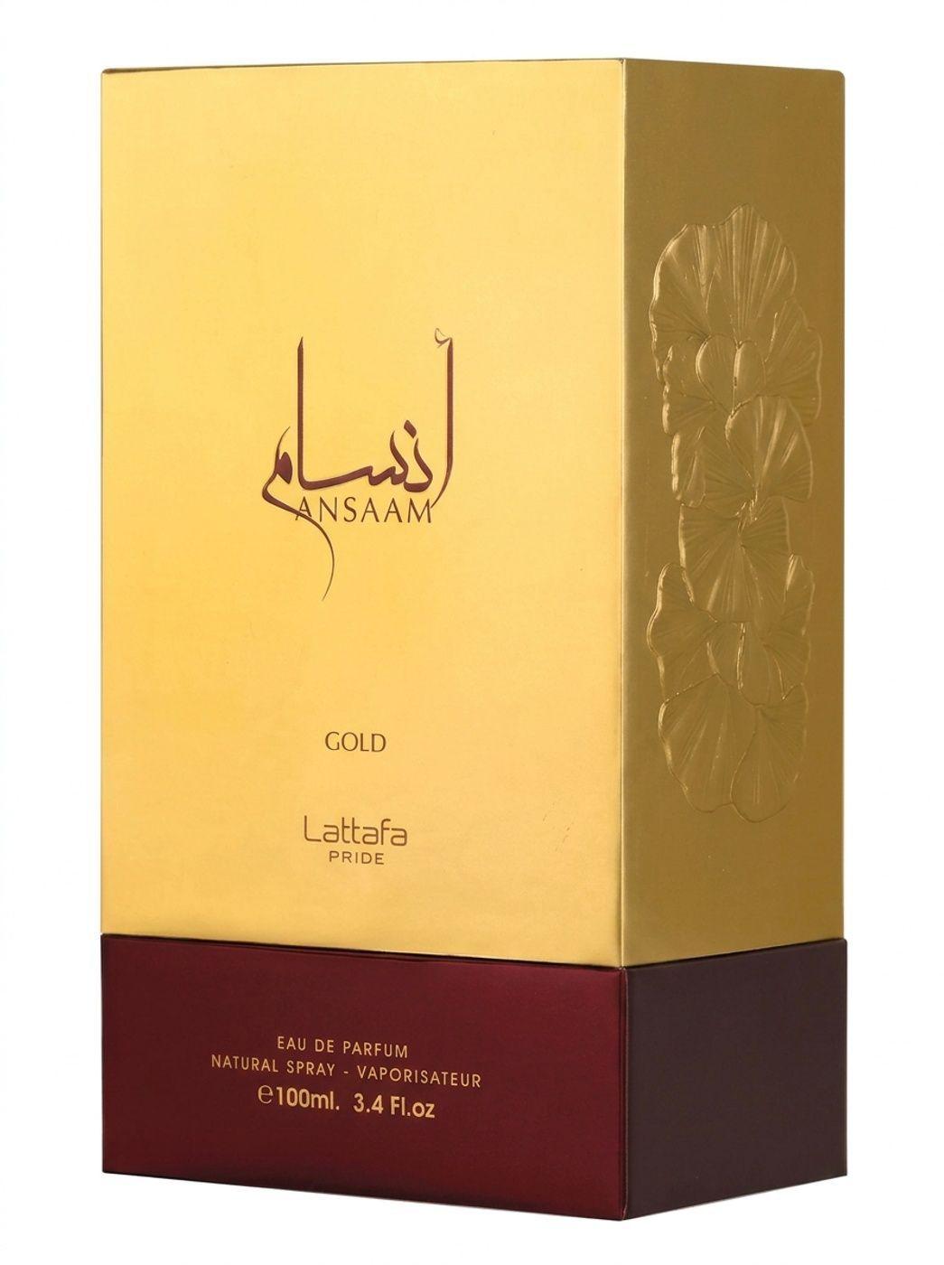 Perfume Árabe Unisex Lattafa Pride Ansaam Gold Unisex EDP 100 ML -2