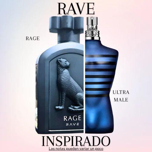 Perfume Árabe Unisex Lattafa Rave Rage EDP 100 ML -2